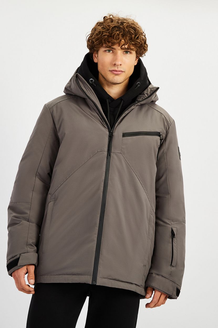 Куртка (Эко пух) (арт. baon B5422503), размер XL, цвет серый Куртка (Эко пух) (арт. baon B5422503) - фото 2