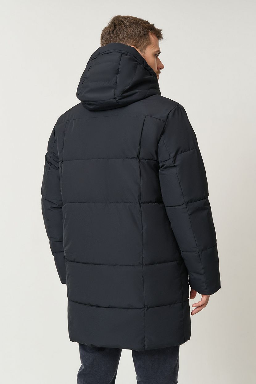Куртка (Эко пух) (арт. baon B5422510), размер L, цвет черный Куртка (Эко пух) (арт. baon B5422510) - фото 3
