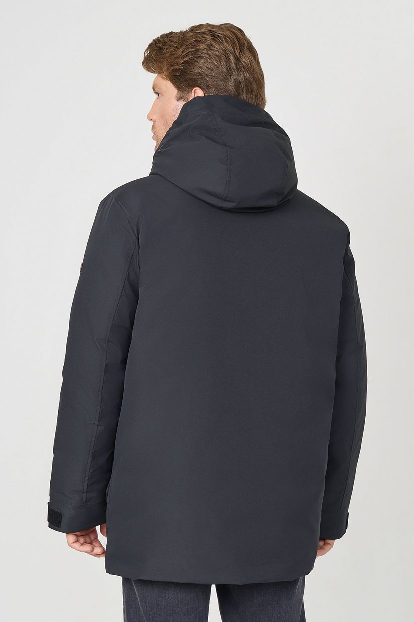 Куртка (Эко пух) (арт. baon B5422511), размер 3XL, цвет черный Куртка (Эко пух) (арт. baon B5422511) - фото 3