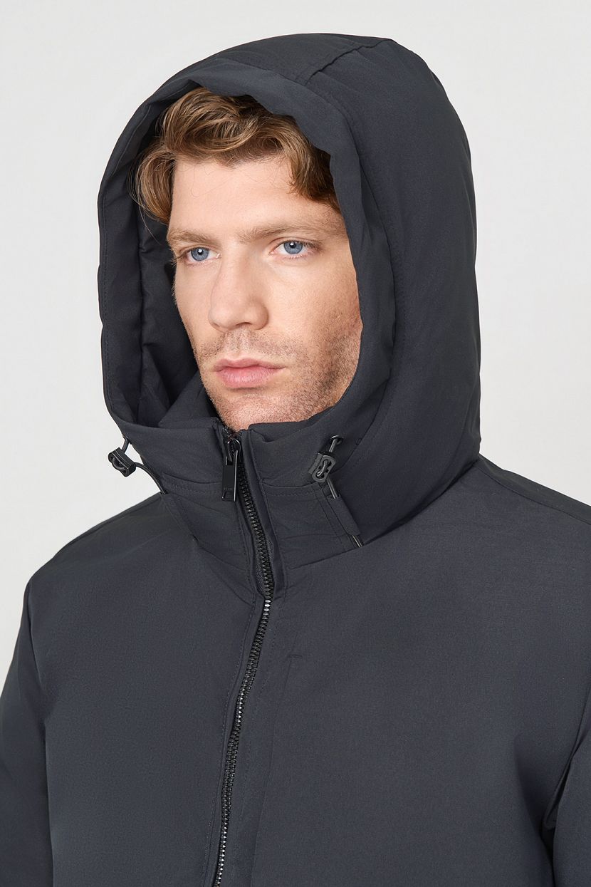 Куртка (Эко пух) (арт. baon B5422511), размер 3XL, цвет черный Куртка (Эко пух) (арт. baon B5422511) - фото 4