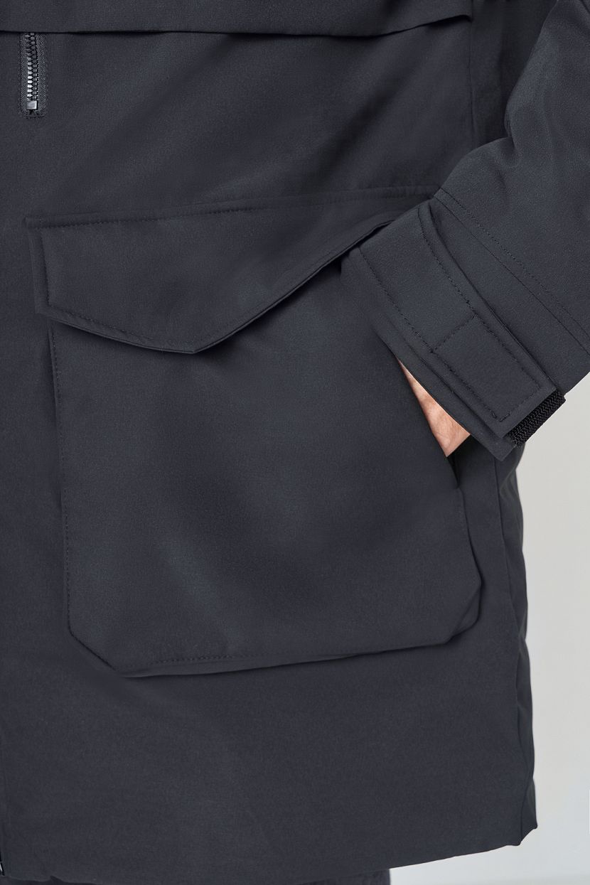 Куртка (Эко пух) (арт. baon B5422511), размер 3XL, цвет черный Куртка (Эко пух) (арт. baon B5422511) - фото 7