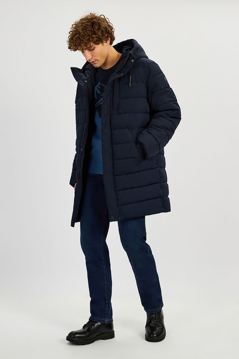 Куртка, XXL, синий новинка зима 2021 мужской пуховик с капюшоном молодежная повседневная мужская куртка теплый пуховик мужская зимняя модель осеннее пальто