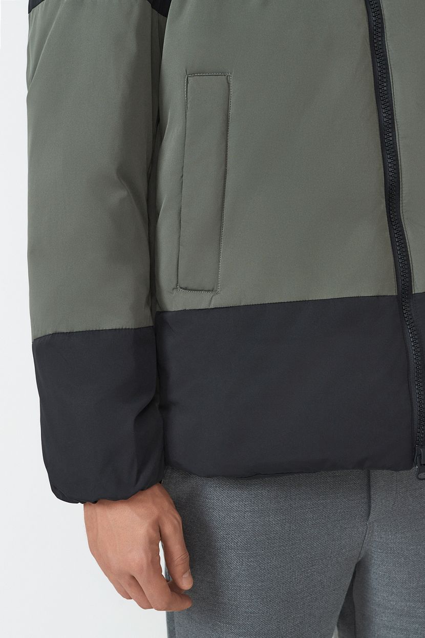 Куртка (Эко пух) (арт. baon B5423501), размер L, цвет черный Куртка (Эко пух) (арт. baon B5423501) - фото 7