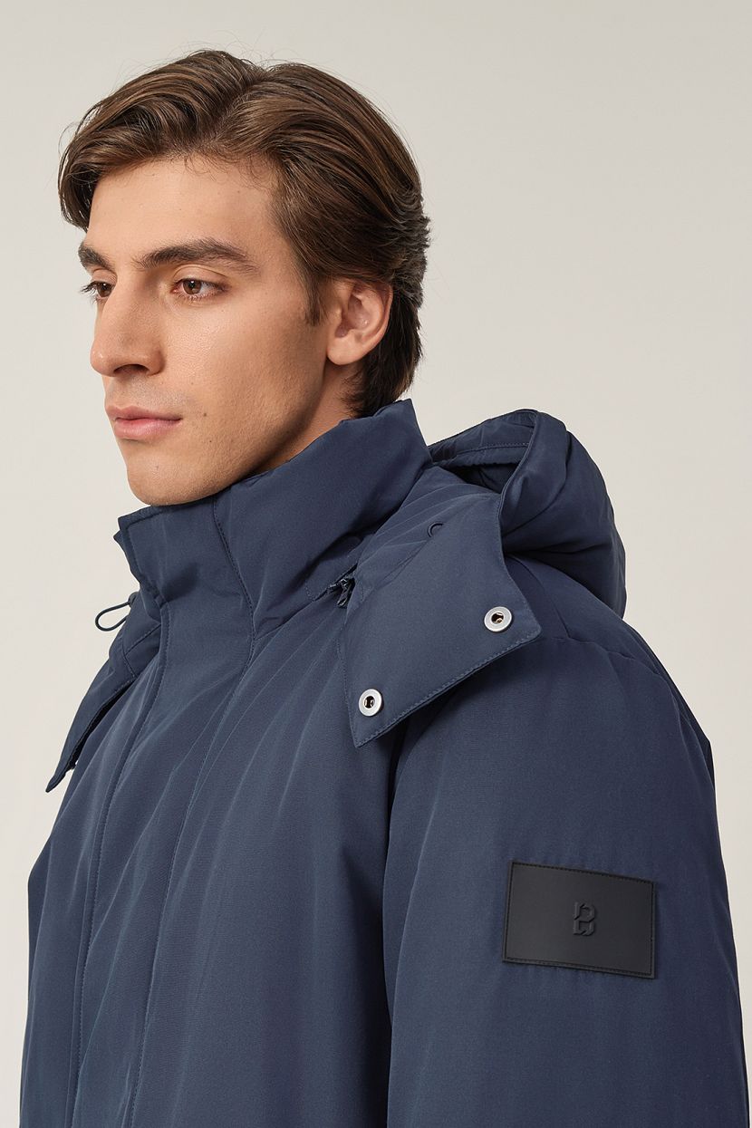 Куртка (Эко пух) (арт. baon B5423504), размер S, цвет синий Куртка (Эко пух) (арт. baon B5423504) - фото 5
