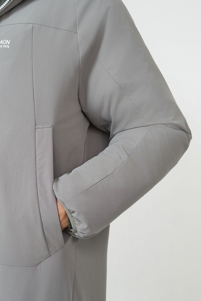 Куртка (Эко пух) (арт. baon B5423505), размер M, цвет серый Куртка (Эко пух) (арт. baon B5423505) - фото 6