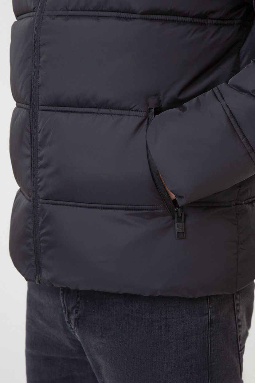 Двухцветная куртка с экопухом (арт. baon B5423512), размер S Двухцветная куртка с экопухом (арт. baon B5423512) - фото 6