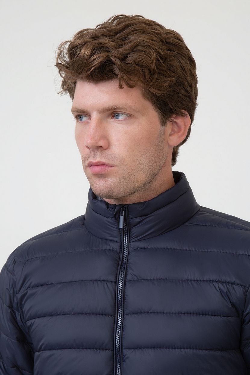 Куртка с горизонтальной стёжкой (арт. BAON B5424005), размер S, цвет синий Куртка с горизонтальной стёжкой (арт. BAON B5424005) - фото 4