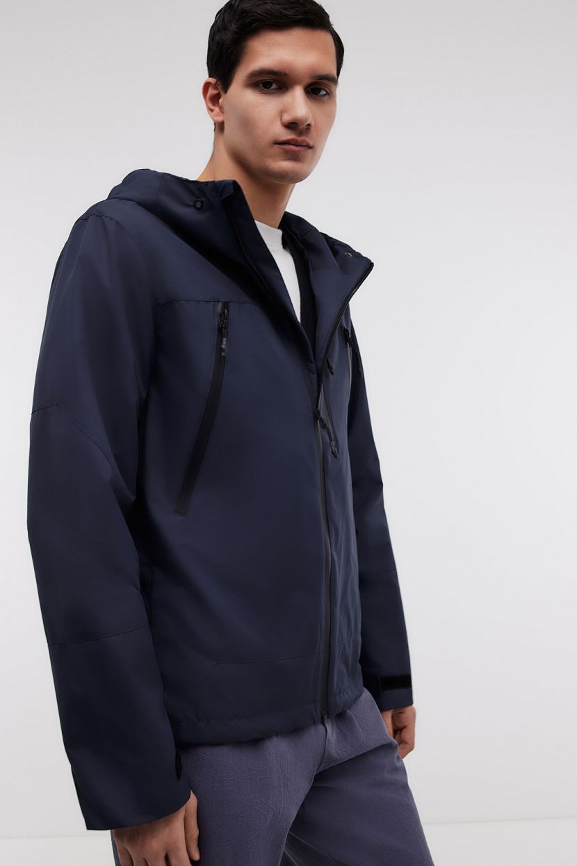 Ветровка эргономичного дизайна 3XL синий 7599₽