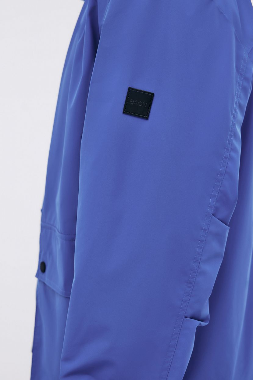 Ветровка-куртка мужская свободного кроя   (арт. BAON B6024013), размер L, цвет синий Ветровка-куртка мужская свободного кроя   (арт. BAON B6024013) - фото 7