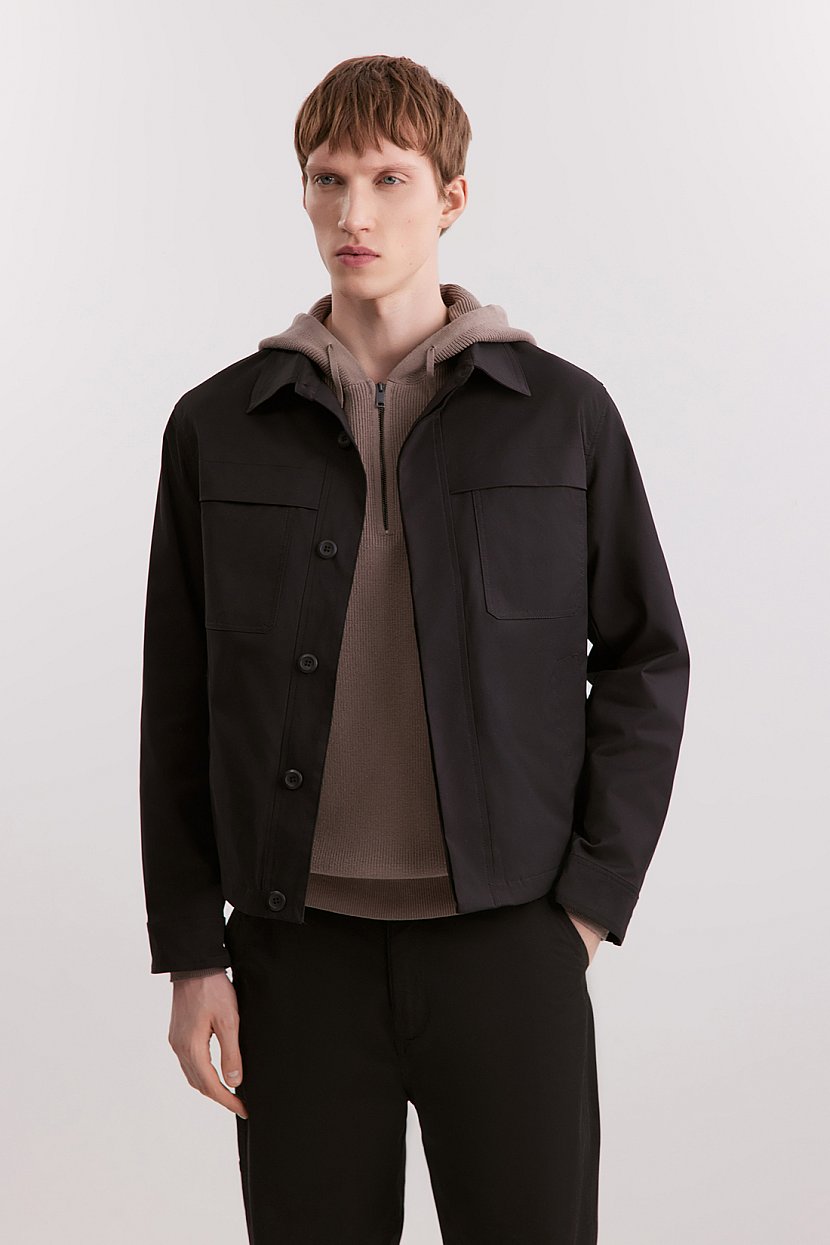 Ветровка без капюшона 3XL черный 7499₽