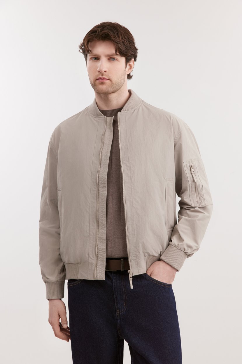 Куртка-бомбер свободного силуэта 12299₽