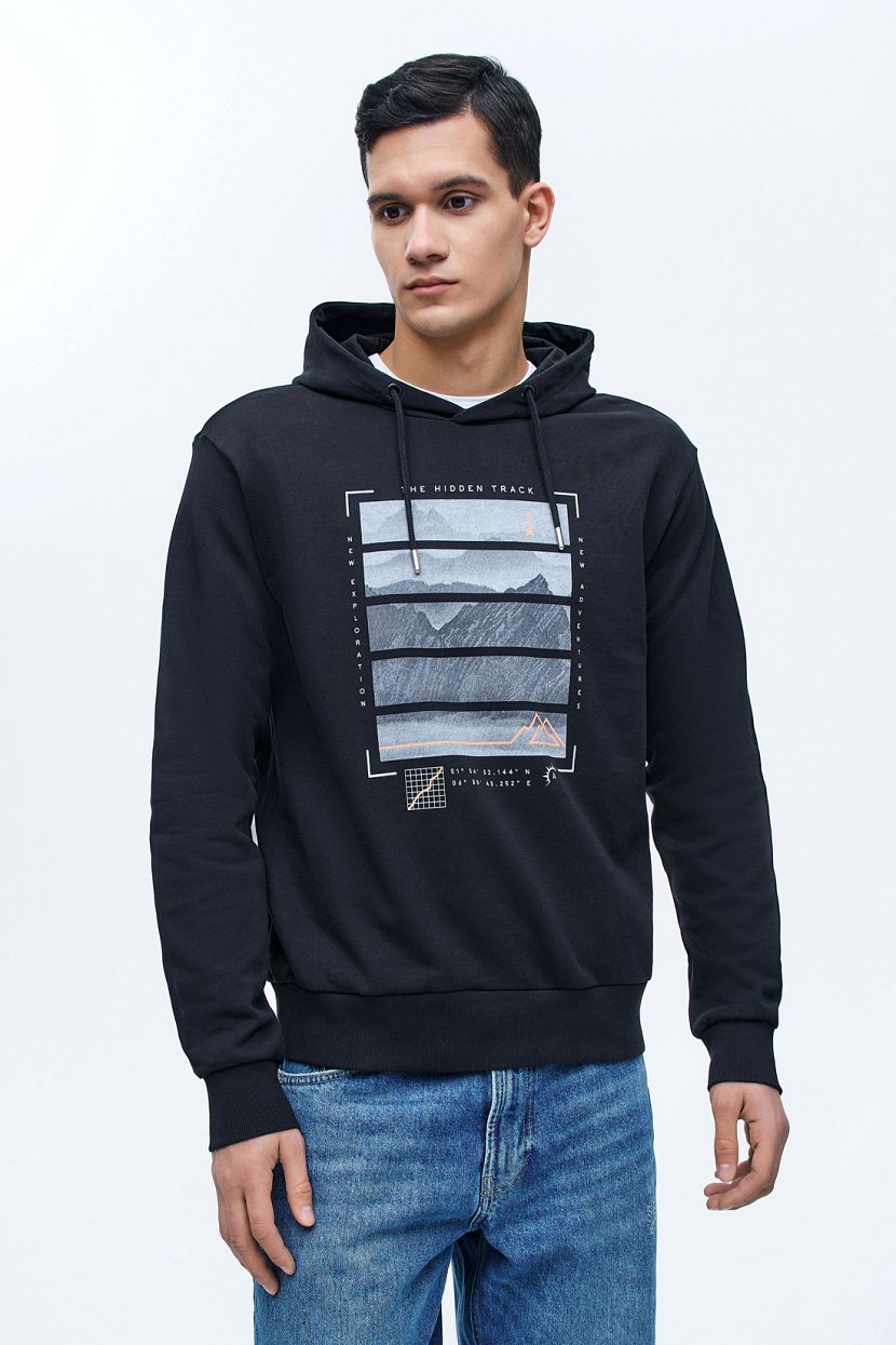 Худи с принтом