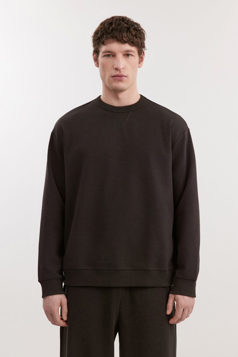 Толстовка из хлопка и шелка 7699₽