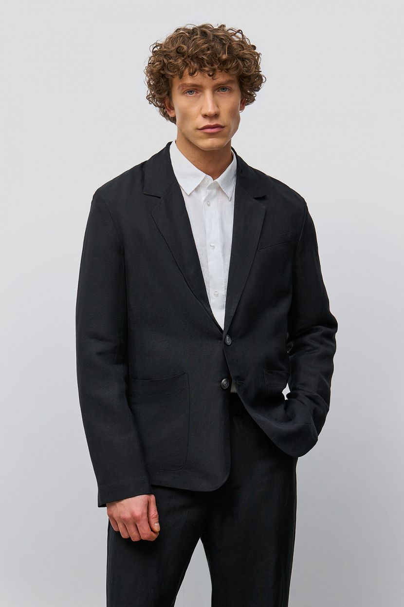 Пиджак BAON x LAMODA (арт. baon B6223002), размер M, цвет черный