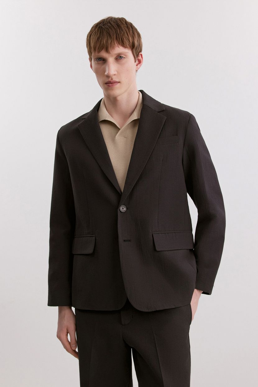 Пиджак из смесового хлопка