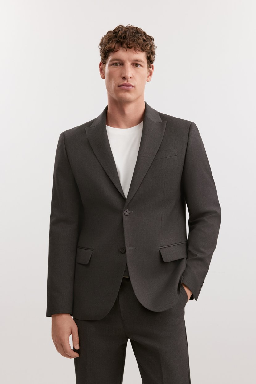 Пиджак из смесовой ткани с шерстью 8399₽