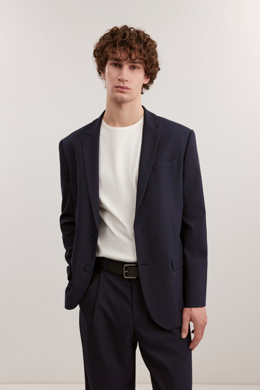 Однобортный классический пиджак 14299₽