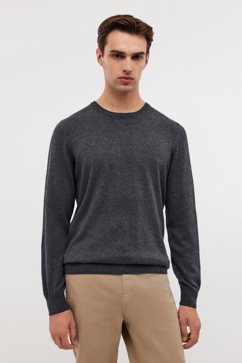 Базовый джемпер 4XL серый 3999₽