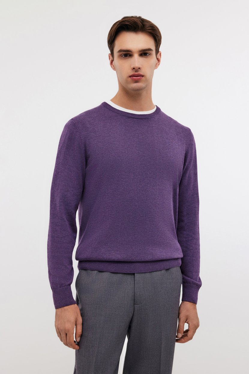 Базовый джемпер 4XL VIOLACEOUS MELANGE 3999₽