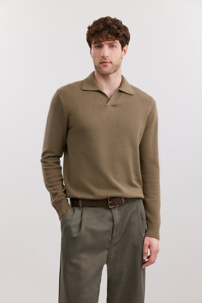 Джемпер из хлопка шерсти и кашемира 6999₽