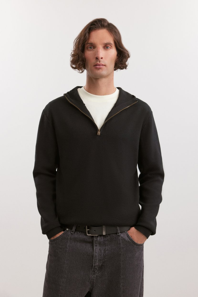 Джемпер из смесовой хлопковой пряжи 4799₽