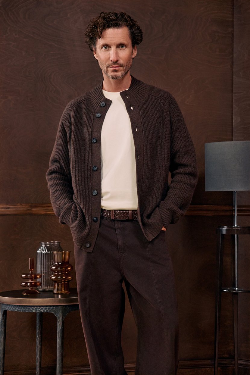 Кардиган из смесовой пряжи 6299₽