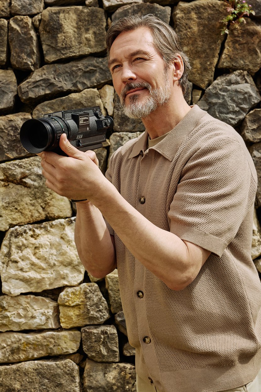 Хлопковый кардиган с коротким рукавом