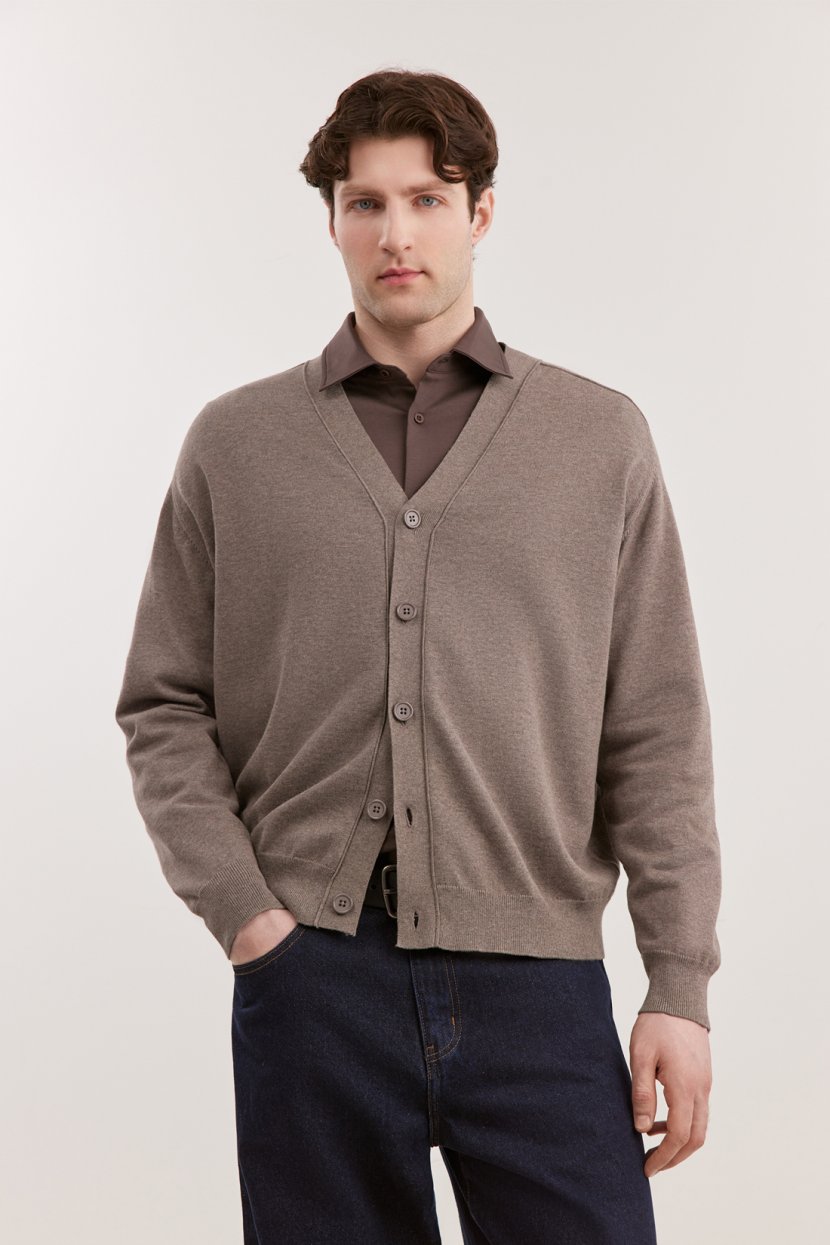 Хлопковый кардиган на пуговицах 4999₽