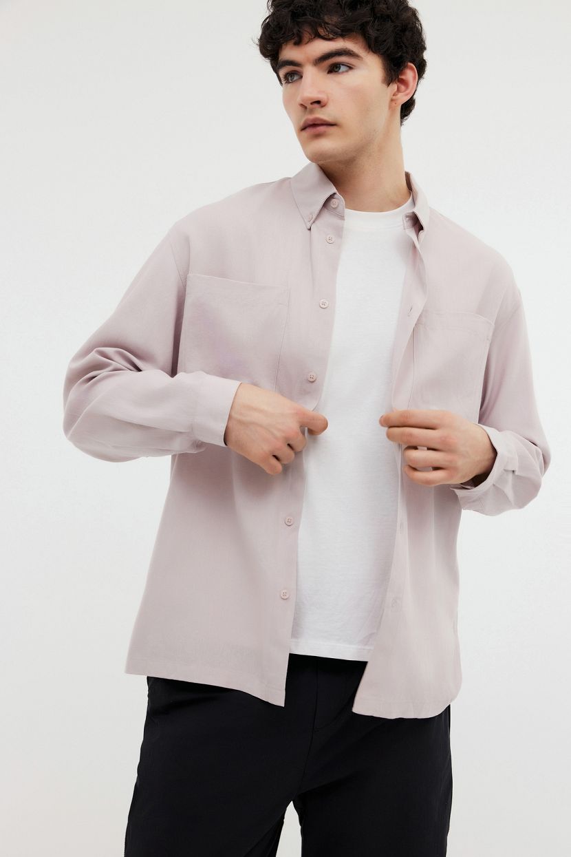 Рубашка 3XL бежевый 3839₽