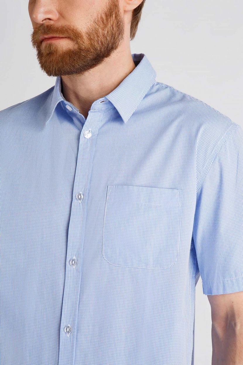 Рубашка (арт. baon B6822018), размер XXL, цвет белый Рубашка (арт. baon B6822018) - фото 3
