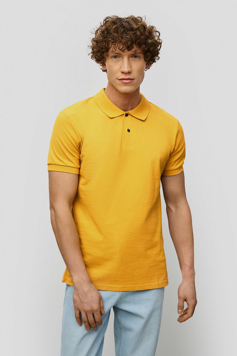 Базовое поло REGULAR FIT S оранжевый 3199₽