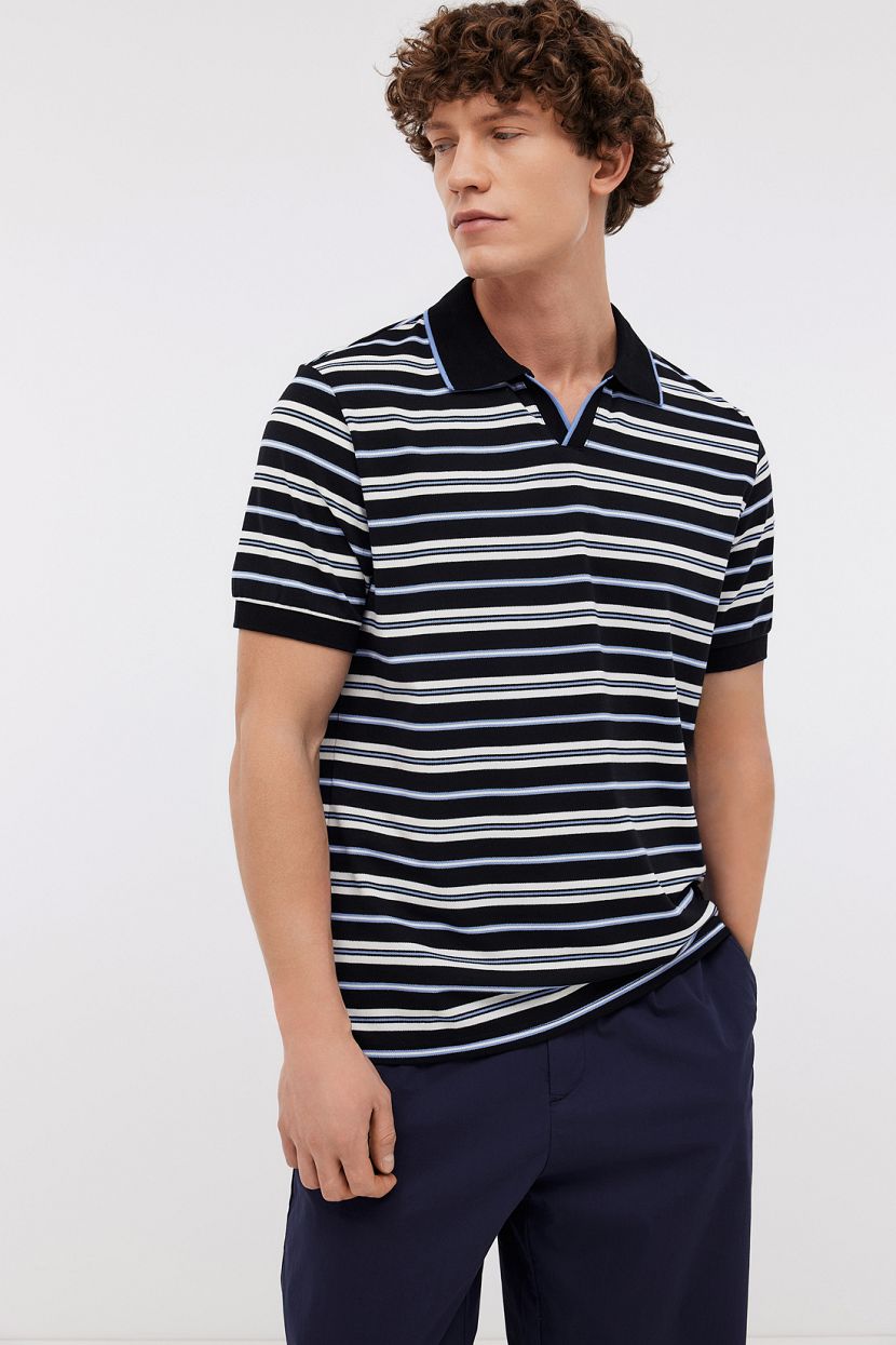 Поло из хлопкового пике