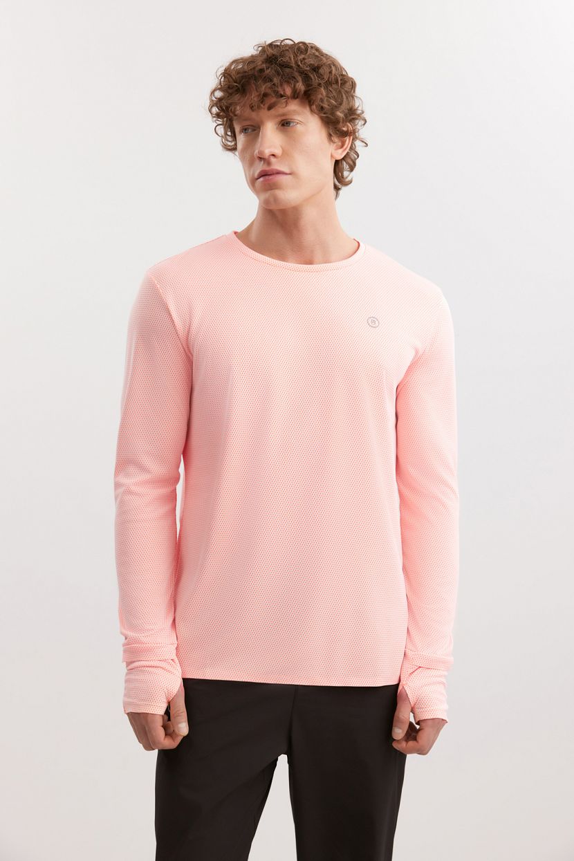 Спортивный лонгслив L оранжевый 2799₽