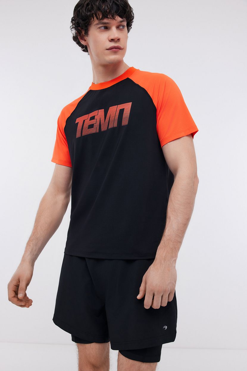 Футболка спортивная с принтом L BLACK-CHERRY TOMATO 1999₽