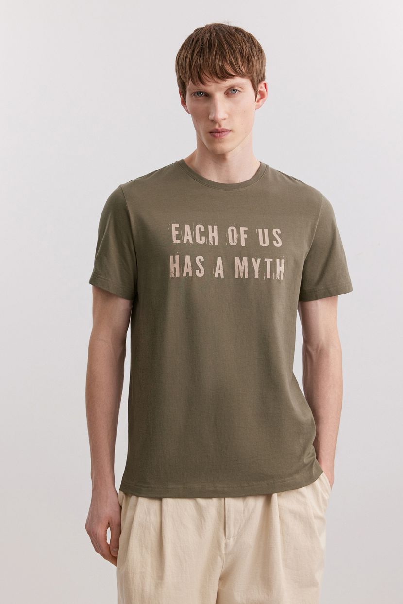 Футболка из 100 хлопка 3XL зеленый 1499₽