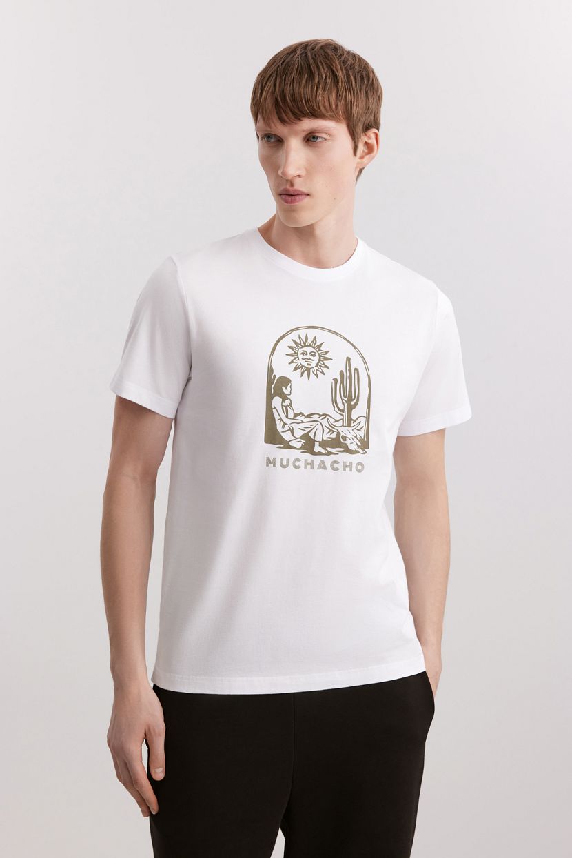 Футболка из 100 хлопка 3XL белый 1499₽