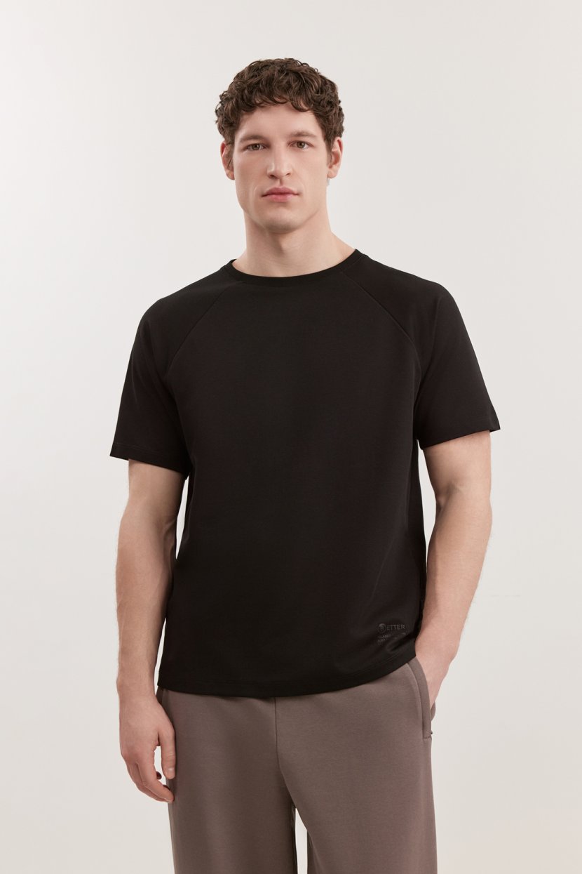 Футболка из плотного хлопкового интерлока