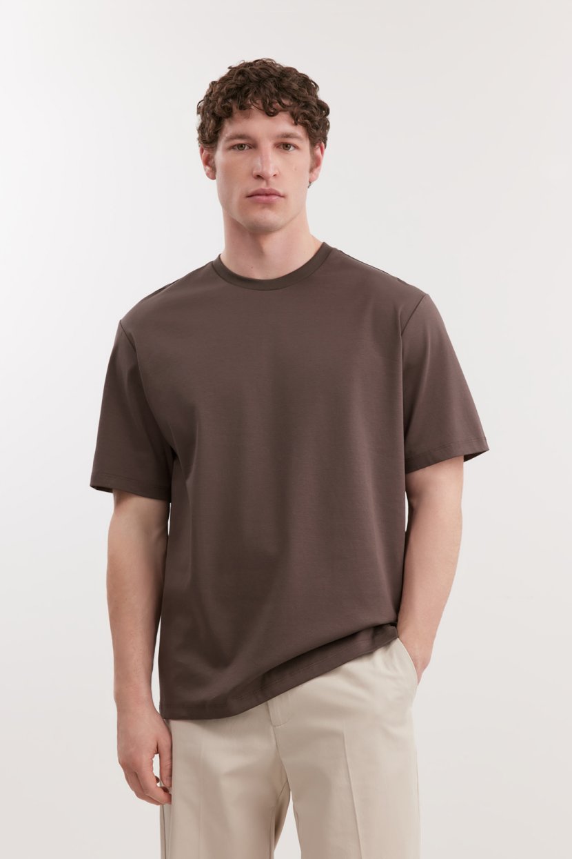 Футболка из хлопкового интерлока 4399₽