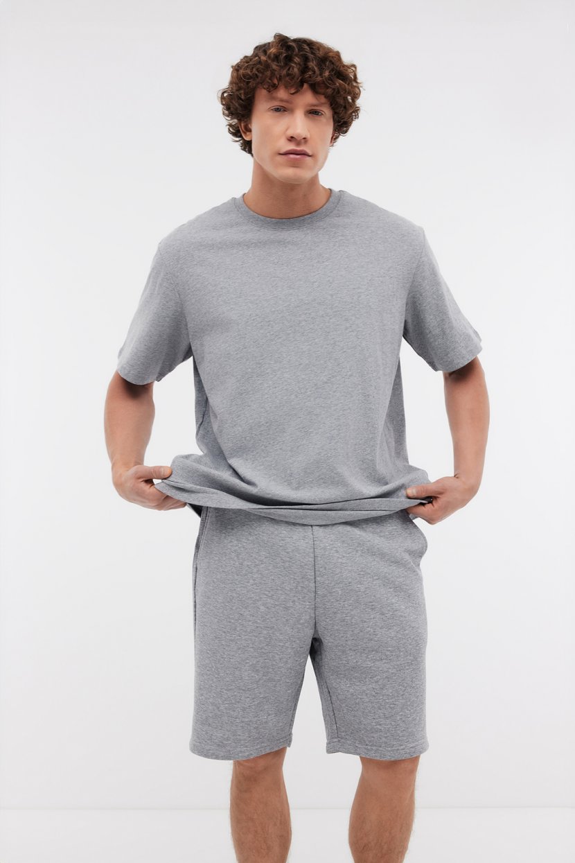 Костюм двойка из хлопкового трикотажа