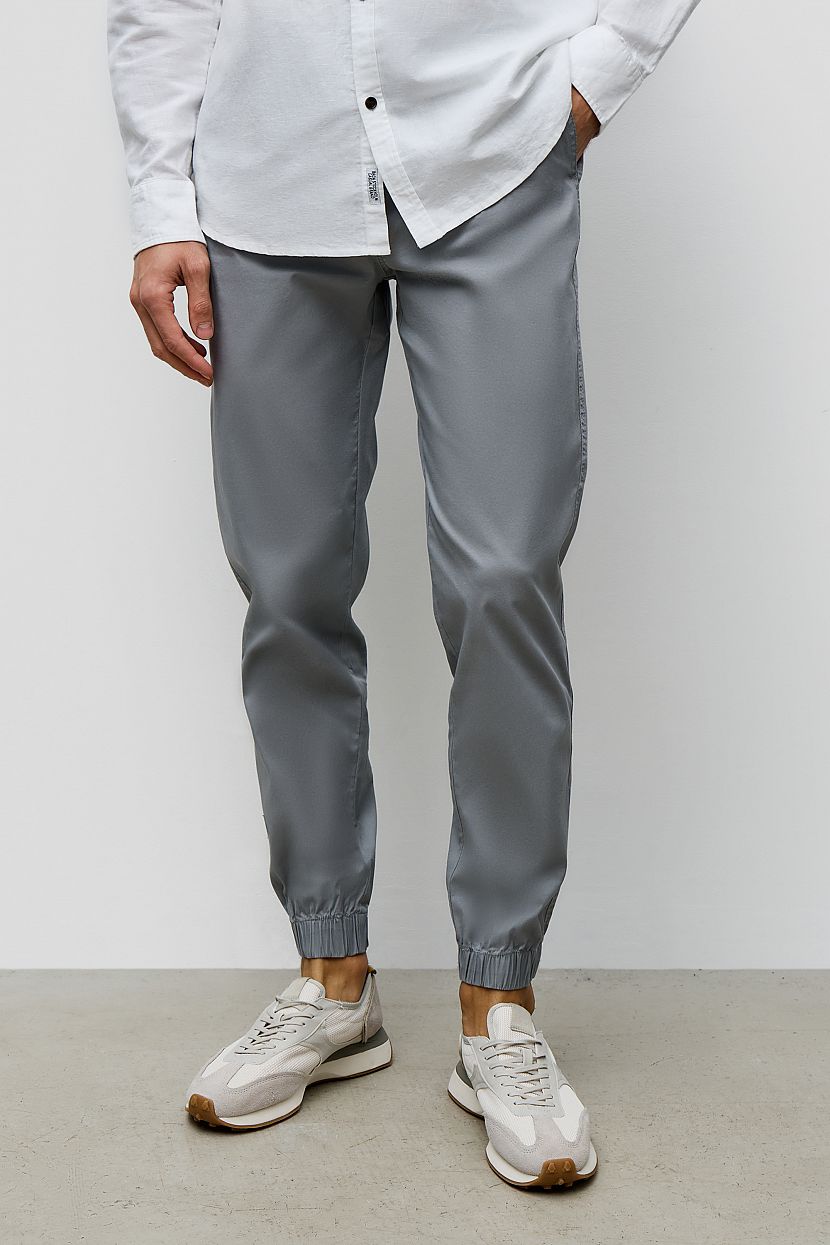 Повседневные брюки-джоггеры, XL, серый