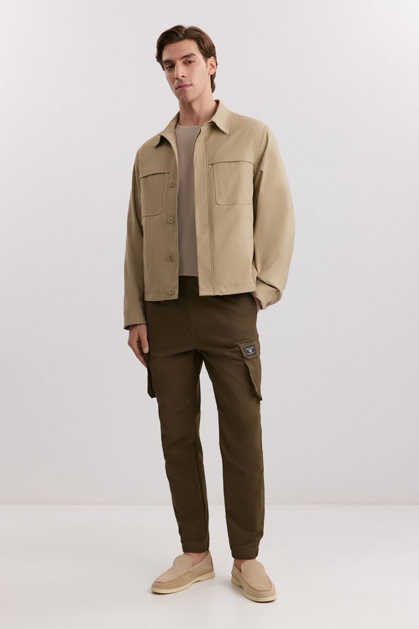 Брюки-джоггеры из 100% хлопка