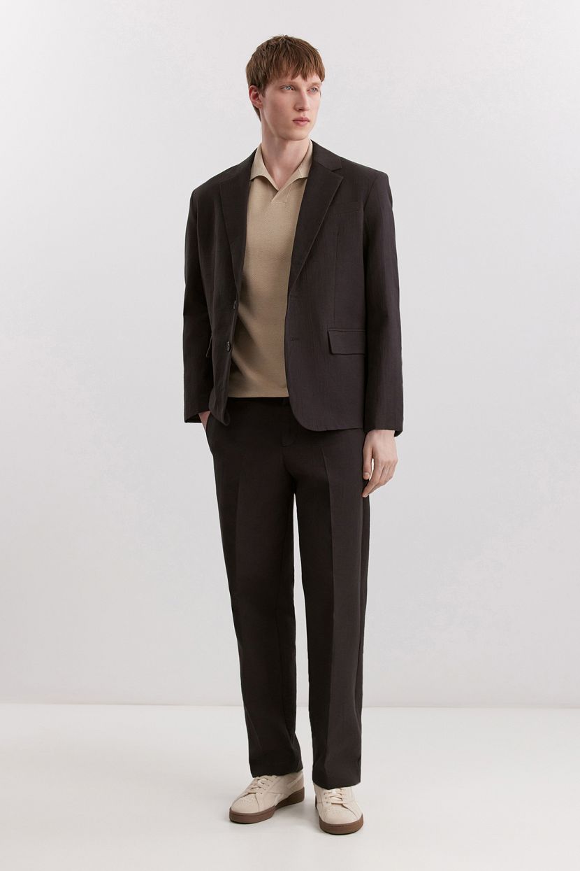 Брюки из смесового хлопка