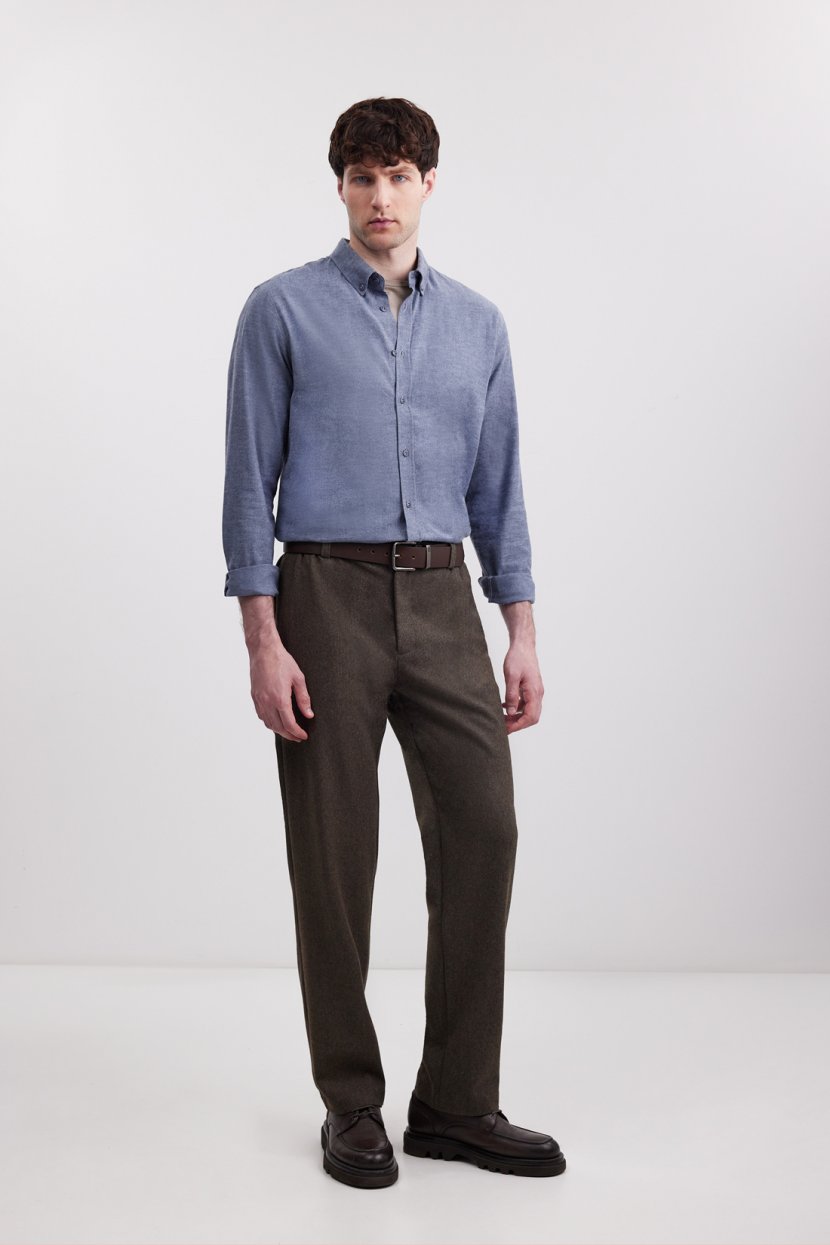 Брюки из шерсти и вискозы 7999₽