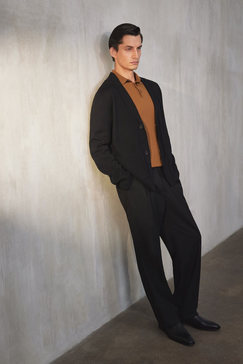 Брюки из шерсти и вискозы 10499₽