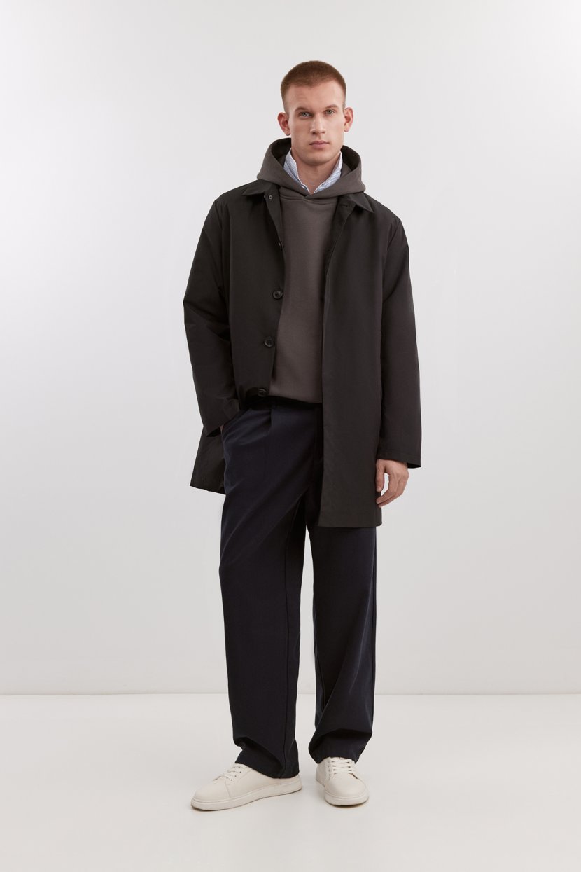 Брюки свободного кроя из хлопка и вискозы 7699₽