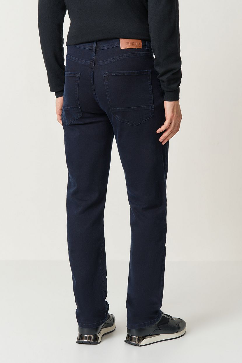 Прямые джинсы REGULAR  (арт. BAON B8023505), размер 35, цвет синий Прямые джинсы REGULAR  (арт. BAON B8023505) - фото 3