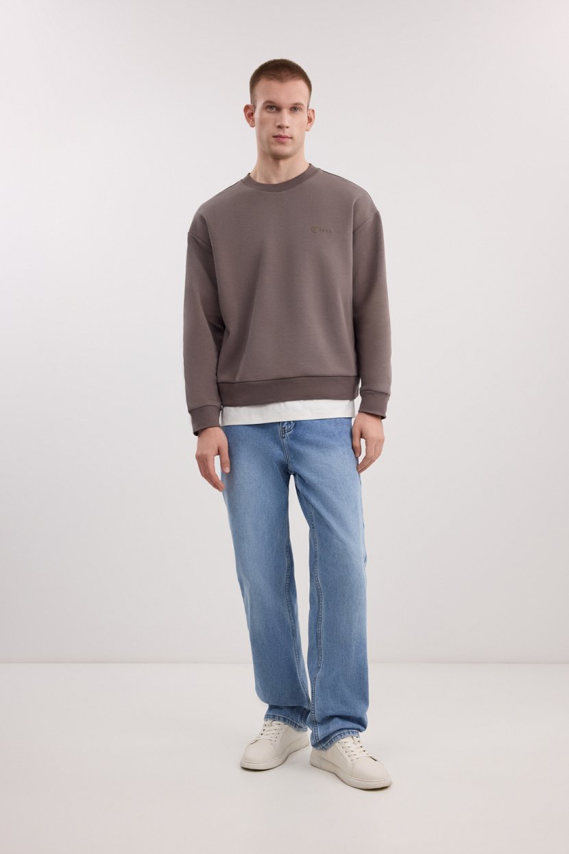 Джинсы из плотного хлопка 8799₽