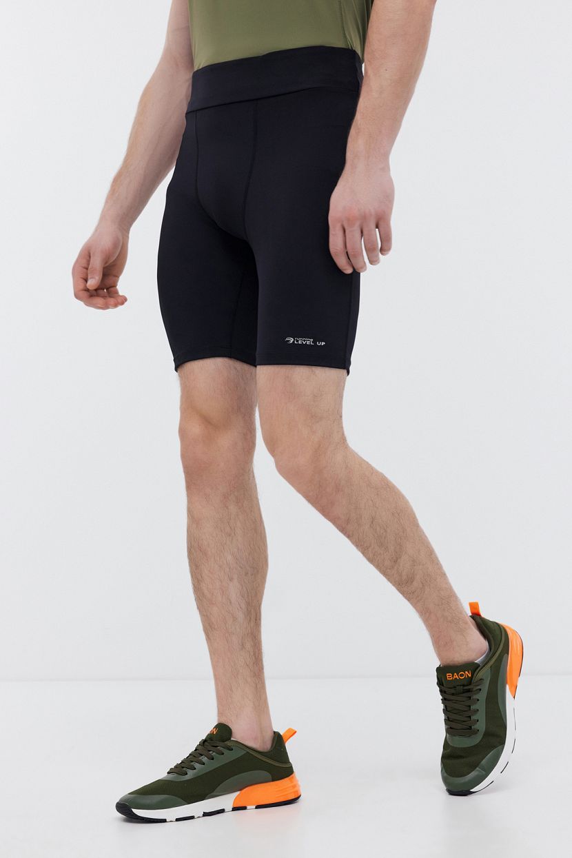 Спортивные шорты для бега (арт. BAON B8224018), размер XL, цвет черный
