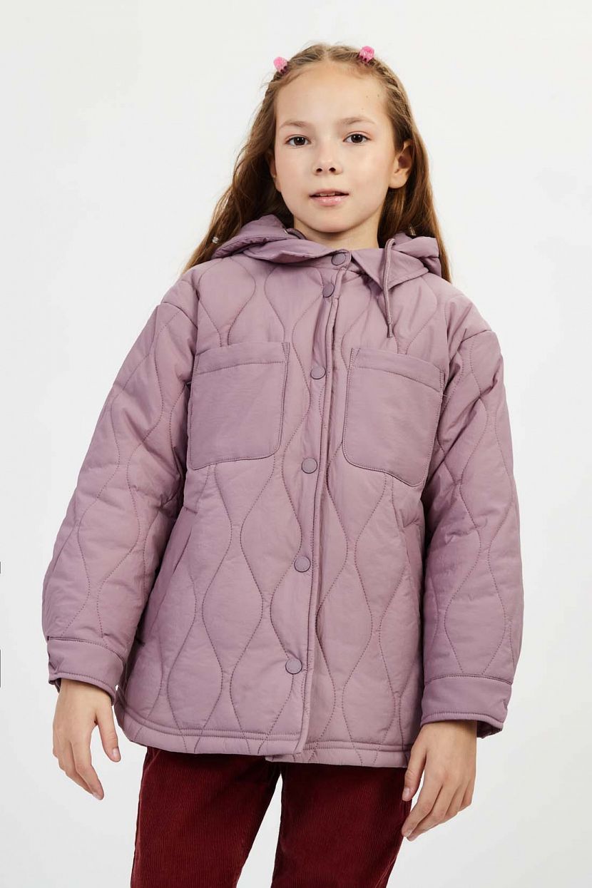 Куртка для девочки, 146, розовый