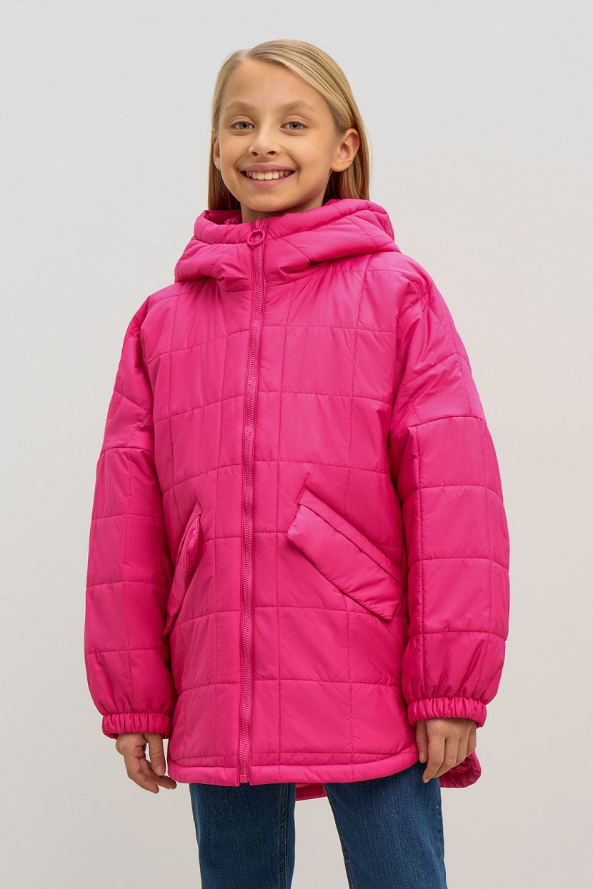 Куртка, 152-158, розовый